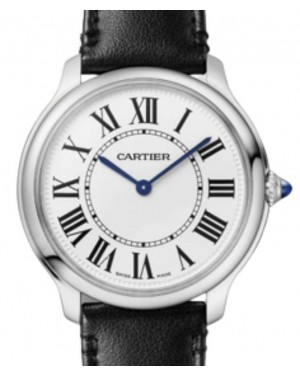 Cartier Ronde Must de Cartier Quartz 36mm Stainless Steel Silver Dial WSRN0031 - BRAND NEW