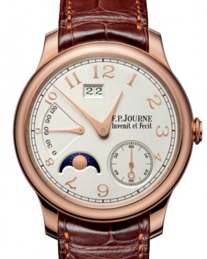 F.P.Journe Octa Automatique Lune Rose Gold 40mm White Dial Leather Strap - BRAND NEW