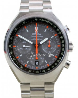 Omega 327.10.43.50.06.001 Speedmaster Mark II Co-Axial Chronograph  Grey Index Red Stainless Steel BRAND NEW