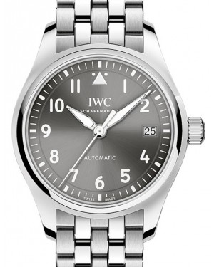 IWC Schaffhausen IW324002 Pilot's Watch Automatic 36 Slate Arabic Stainless Steel 36mm Automatic