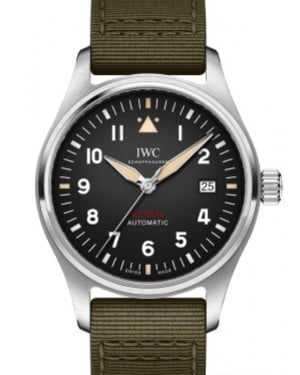 IWC Pilot's Watch Automatic Spitfire Steel 39mm Black Dial IW326805