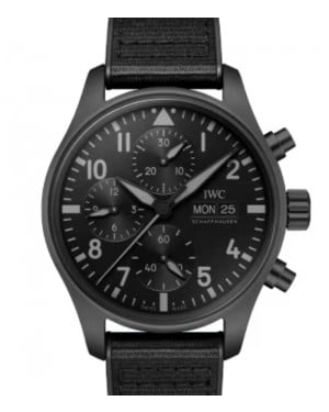 IWC Pilot's Watch Chronograph Top Gun Ceratanium 41mm IW388106 - BRAND NEW