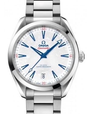 Omega Seamaster Aqua Terra 150M Co-Axial Master Chronometer "Beijing 2022" Stainless Steel 41mm Silver Dial Steel Bracelet 522.10.41.21.04.001 - BRAND NEW