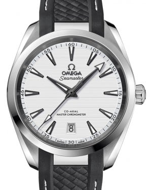 Omega Seamaster Aqua Terra 150M Stainless Steel Silver Dial & Rubber Strap 38mm 220.12.38.20.02.001 - BRAND NEW