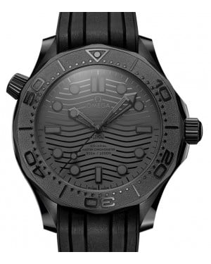 Omega Seamaster Diver 300M Co‑Axial Master Chronometer 43.5mm Black Ceramic Black Dial 210.92.44.20.01.003 - BRAND NEW
