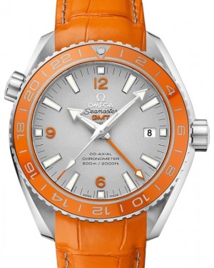 Omega Seamaster Planet Ocean 600M Co-Axial Chronometer GMT 43.5mm Platinum Grey Dial 232.93.44.22.99.001 - BRAND NEW 
