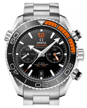 Omega Seamaster Planet Ocean 600M Co-Axial Master Chronometer Chronograph 45.5mm Stainless Steel Black Dial Bracelet 215.30.46.51.01.002 - BRAND NEW
