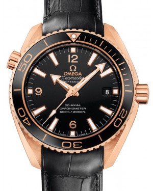 Omega Seamaster Planet Ocean 600M Omega Co-Axial 42mm Red Gold Black Dial 232.63.42.21.01.001 - BRAND NEW