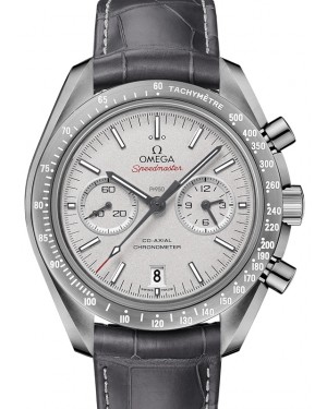 Omega Speedmaster Dark Side Of The Moon Co-Axial Chronometer Chronograph 44.25mm Ceramic Grey Dial Alligator Leather Strap 311.93.44.51.99.002 - BRAND NEW