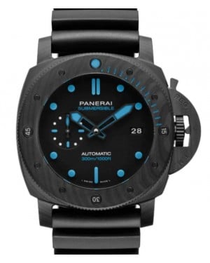 Panerai Submersible Carbotech 47mm Black Dial PAM01616 - BRAND NEW