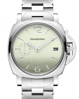 Panerai Luminor Due Pastello Stainless Steel 38mm Mint Green Dial PAM01311 - BRAND NEW