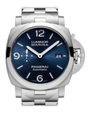 Panerai Luminor Marina Specchio Blu Stainless Steel 44mm Blue Dial PAM01316 - BRAND NEW