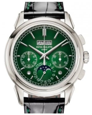 Patek Philippe Grand Complications Chronograph Perpetual Calendar Green Dial 41mm 5270P-014 - BRAND NEW