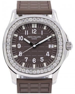 Patek Philippe Aquanaut Ladies Stainless Steel Brown Dial 5067A-023 - PRE-OWNED