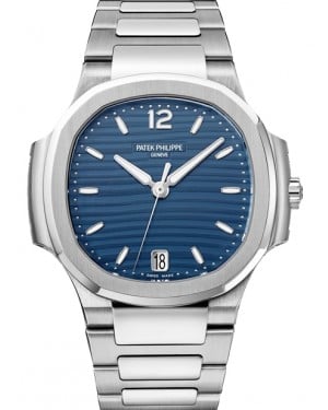 Patek Philippe Nautilus Ladies Stainless Steel Blue Dial 7118/1A-001 - BRAND NEW