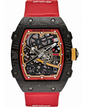 Richard Mille Extra Flat Alexander Zverev Germany Carbon TPT Red Yellow RM 67-02 - BRAND NEW