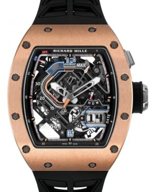Richard Mille Automatic with Declutchable Rotor Red Gold RM 30-01 - BRAND NEW