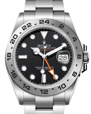 Rolex Explorer II "50th Anniversary" GMT Stainless Steel Black Dial 42mm 226570 - PRE OWNED