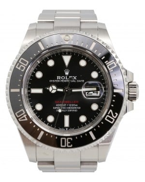 Rolex Sea-Dweller 50th Anniversary Black Maxi Dial Stainless Steel Oyster 43mm 126600 - PRE-OWNED