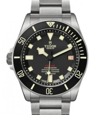 Tudor Sport Watches Pelagos LHD Titanium 42mm Black Dial Bracelet M25610TNL-0001 - BRAND NEW