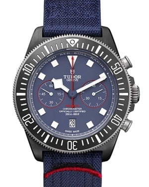Tudor Sport Watches Pelagos FXD Chrono Carbon 42mm Blue Dial M25807KN-0001