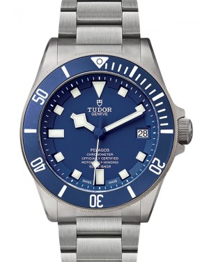 Tudor Sport Watches Pelagos Titanium/Steel 42mm Blue Dial M25600TB-0001