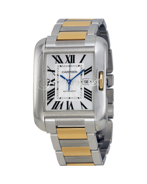 CARTIER W5310047 TANK ANGLAISE GOLD, STEEL - BRAND NEW