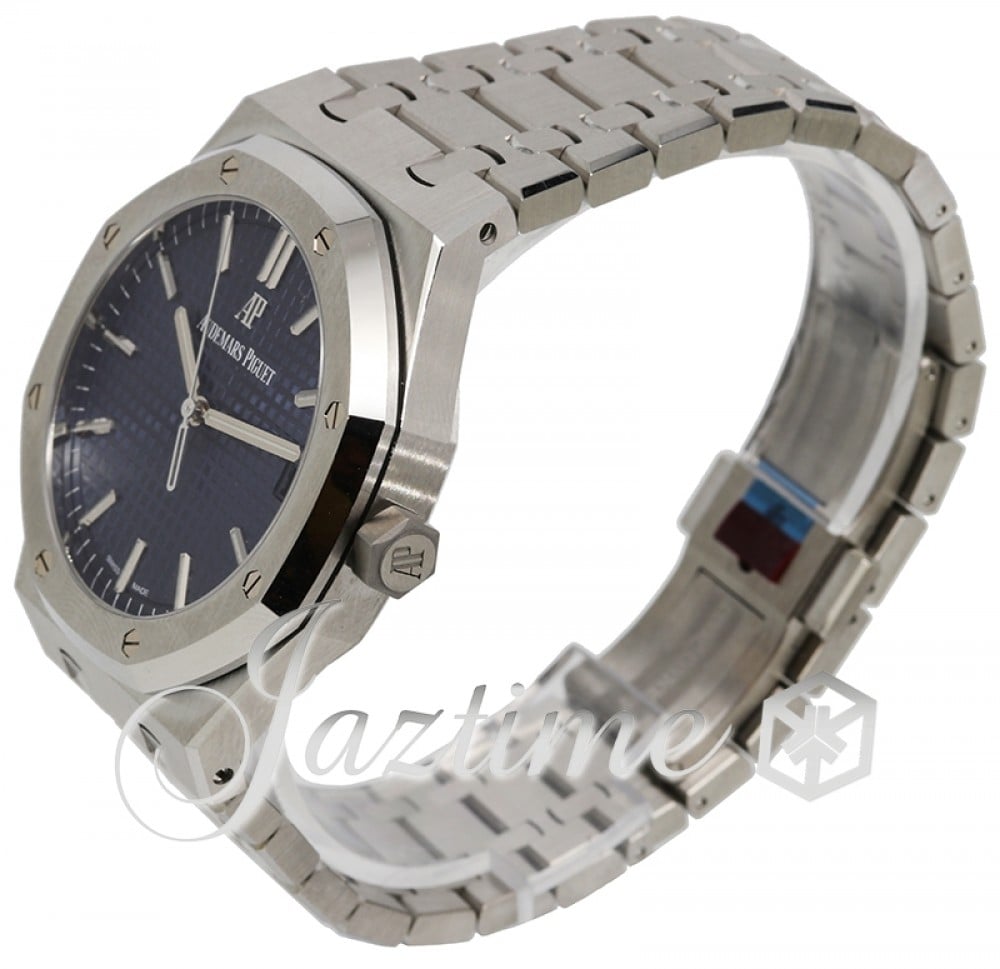 Audemars Piguet Royal Oak Blue Dial Automatic Men's Watch  15500ST.OO.1220ST.01 - Watches, Royal Oak - Jomashop
