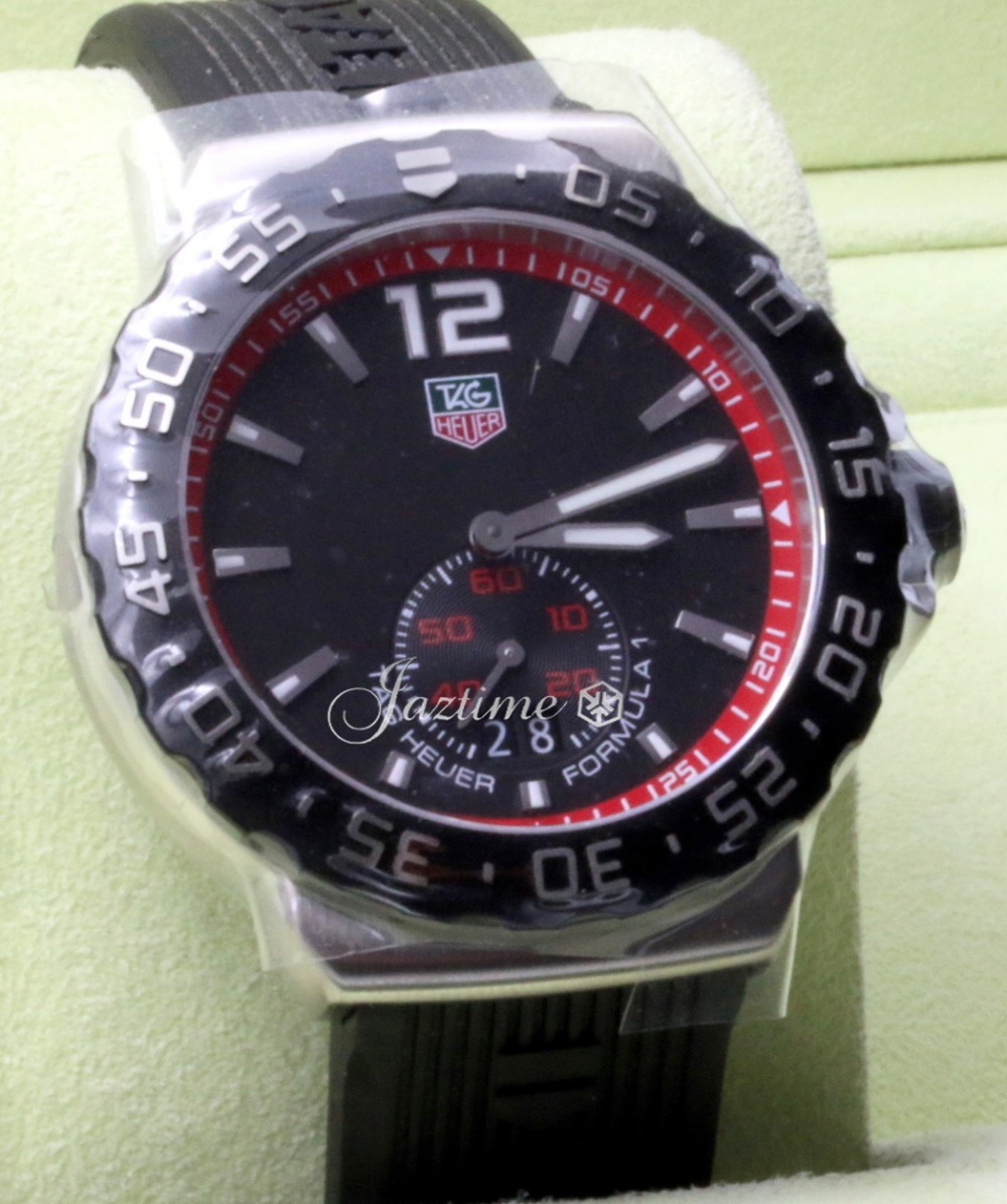 TAG Heuer Formula 1 WAU1114.FT6024 42mm Black Index Stainless 