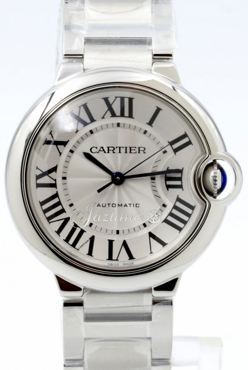 unclasping a cartier watch