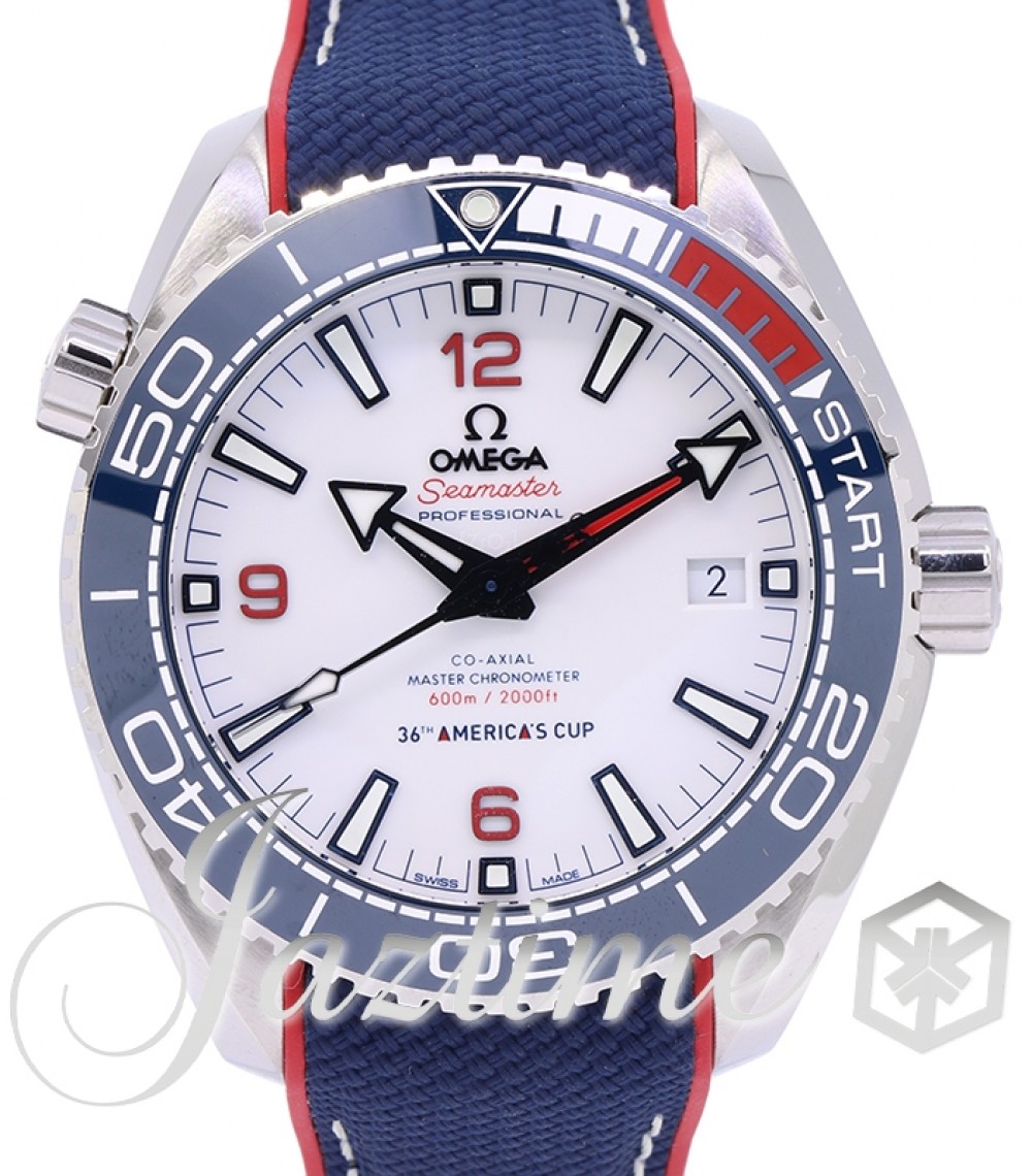 Omega Seamaster America's Cup Automatic Chronometer White Dial Men's  Watch 215.32.43.21.04.001