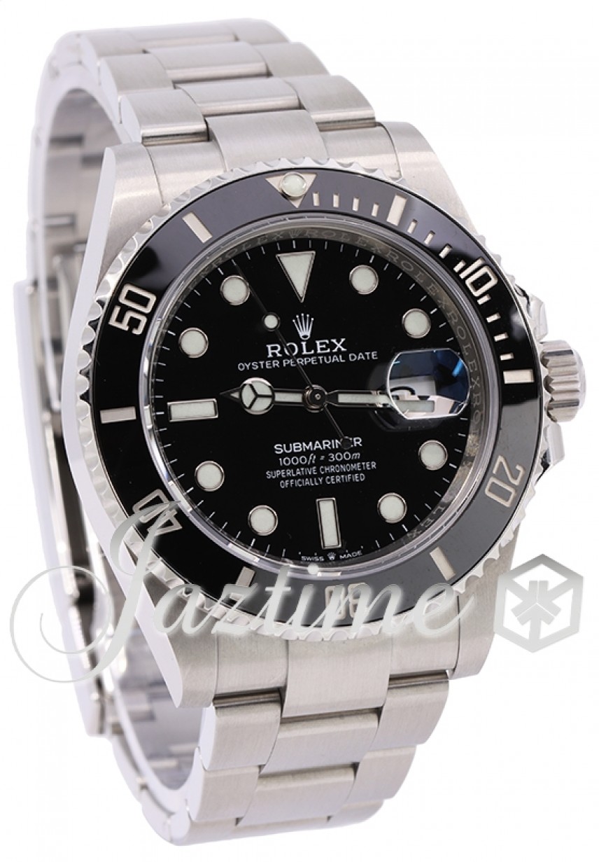 Rolex Submariner Date Stainless 41mm Dial & Ceramic Oyster 126610LN - PRE-OWNED
