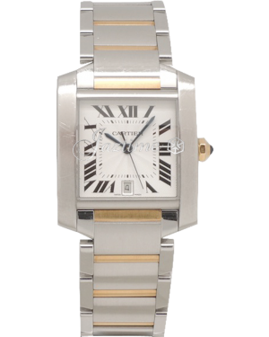 CARTIER W51005Q4 TANK FRANCAISE STAINLESS STEEL BRAND NEW