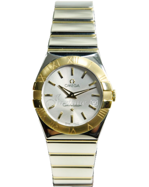 OMEGA 123.20.27.60.02.004 CONSTELLATION QUARTZ 27mm STEEL AND YELLOW GOLD BRAND NEW
