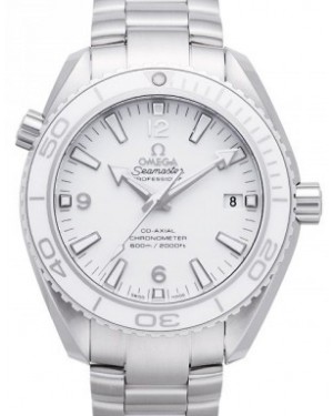 Omega Seamaster Planet Ocean 600M Omega Co-Axial 42mm Stainless Steel White Dial 232.30.42.21.04.001 - BRAND NEW