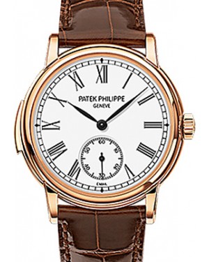 Patek Philippe 5078R-001 Grand Complications 38mm White Roman Rose Gold Leather Automatic BRAND NEW