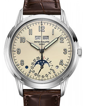 Patek Philippe Grand Complications Perpetual Calendar White Gold White Dial 5320G-001 - BRAND NEW