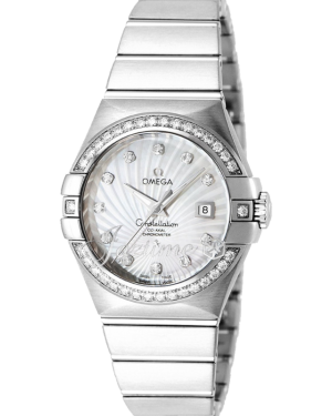 OMEGA 123.55.31.20.55.003 CONSTELLATION CO-AXIAL 31mm WHITE GOLD - BRAND NEW