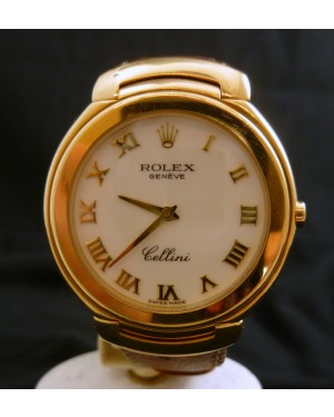 Rolex Cellini 6623  Large 18K Yellow Gold Mens Watch