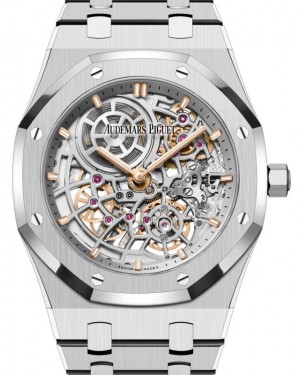 Audemars Piguet Royal Oak Jumbo Extra-Thin Openworked "50th Anniversary" Stainless Steel 39mm Skeleton Dial 16204ST.OO.1240ST.01 - BRAND NEW