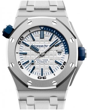 Audemars Piguet Royal Oak Offshore Diver Stainless Steel 42mm White Dial 15710ST.OO.A010CA.01 