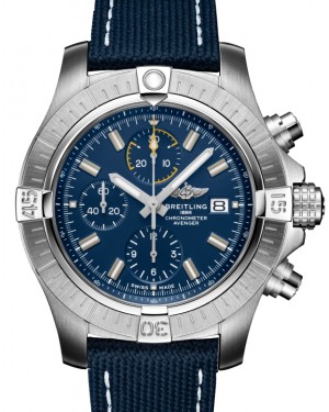Breitling Avenger Chronograph 45 Stainless Steel Blue Dial A13317101C1X2 - BRAND NEW
