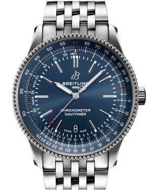 Breitling Navitimer Automatic 41 Stainless Steel 41mm Blue Dial A17326161C1A1 - BRAND NEW
