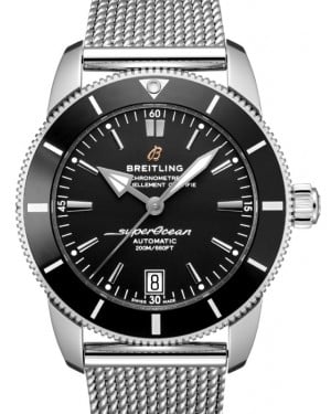 Breitling Superocean Heritage B20 Automatic 42 Stainless Steel Black Dial AB2010121B1A1 - BRAND NEW