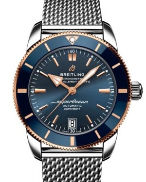 Breitling Superocean Heritage B20 Automatic 42 Stainless Steel/Red Gold Blue Dial UB2010161C1A1