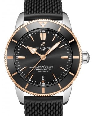 Breitling Superocean Heritage B20 Automatic 44 Stainless Steel/Red Gold Black Dial UB2030121B1S1 - BRAND NEW
