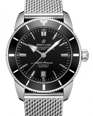 Breitling Superocean Heritage B20 Automatic 46 Stainless Steel Black Dial AB2020121B1A1 - BRAND NEW