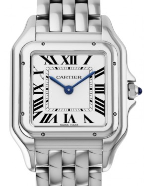 Cartier Panthere de Cartier Medium Quartz Stainless Steel Silver Dial WSPN0007 - BRAND NEW