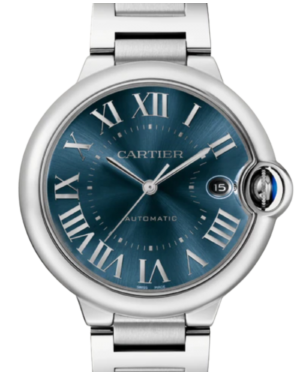 Cartier Ballon Bleu de Cartier Men's Watch Automatic 40mm Blue Dial Stainless Steel Bracelet WSBB0061 - BRAND NEW
