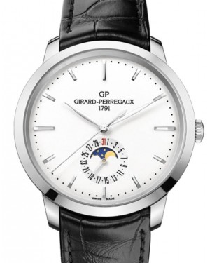 Girard Perregaux 1966 Date and Moon Phases 40mm Stainless Steel 49545-11-131-BB60